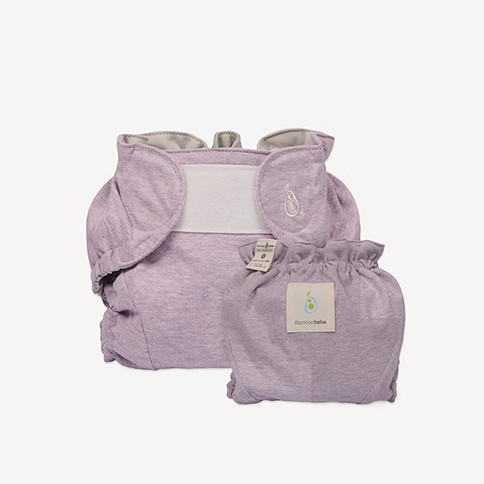 Double Band Waterproof Diaper Cover (Lavender violet)