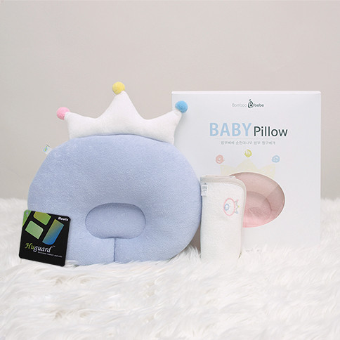 Bamboo Baby Head Shaping Pillow Package [Pillow + Pillow Cover 1 Set]