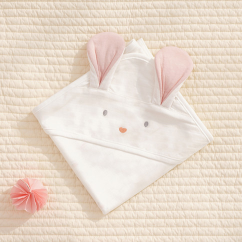 BambooMesh Hugbee Baby Swaddle Blanket_Bunny