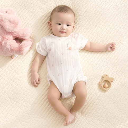 BambooMesh Hugbee Baby Bodysuit_Bunny