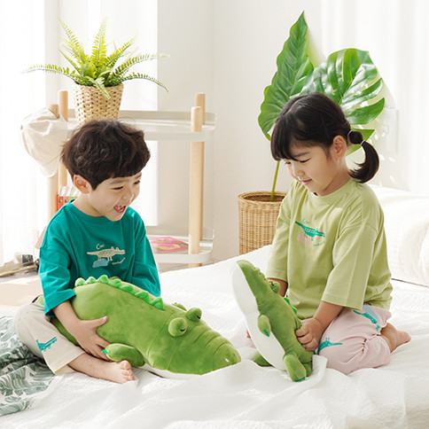 BambooKids Jungle 3/4 Sleeve Loungewear Set_Gator(24~60Months)