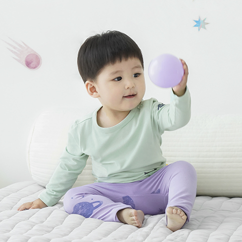 Bamboo Space Long Sleeve Loungewear Set 
