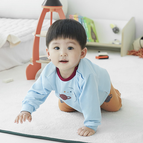 Bamboo Space Long Sleeve Loungewear Set