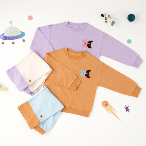 BambooKids Space Sweatsuit