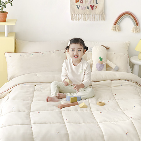 Bamboo Gauze Space Bedding Set (Comforter+Pillow)</br>_SS(Super Single)