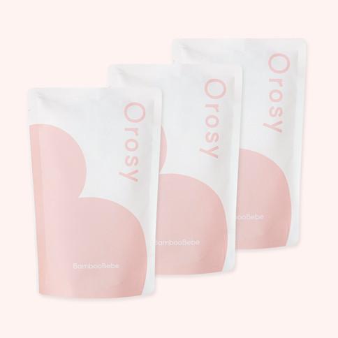 Orosy Foam Laundry Detergent _Soft Blossom Refill 500ml <b><font color="red">3EA</font></b>