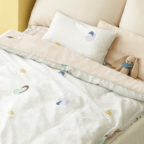Bamboo & Modal Space Toddler Bedding Set (Comforter+Pad+Pillow)
