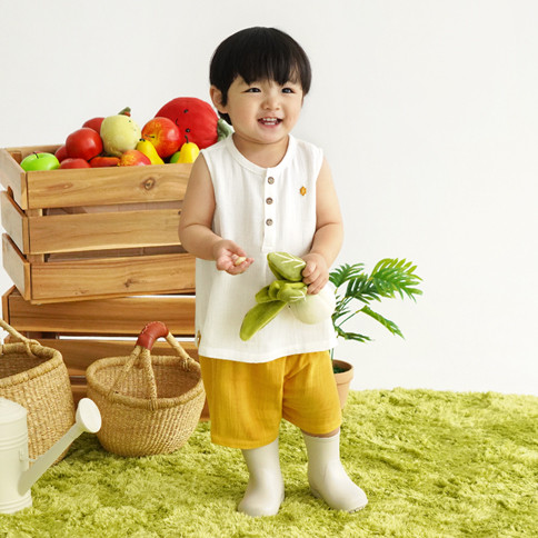 Bamboo Savory Spinach Sleeveless Set(6~60 Months)