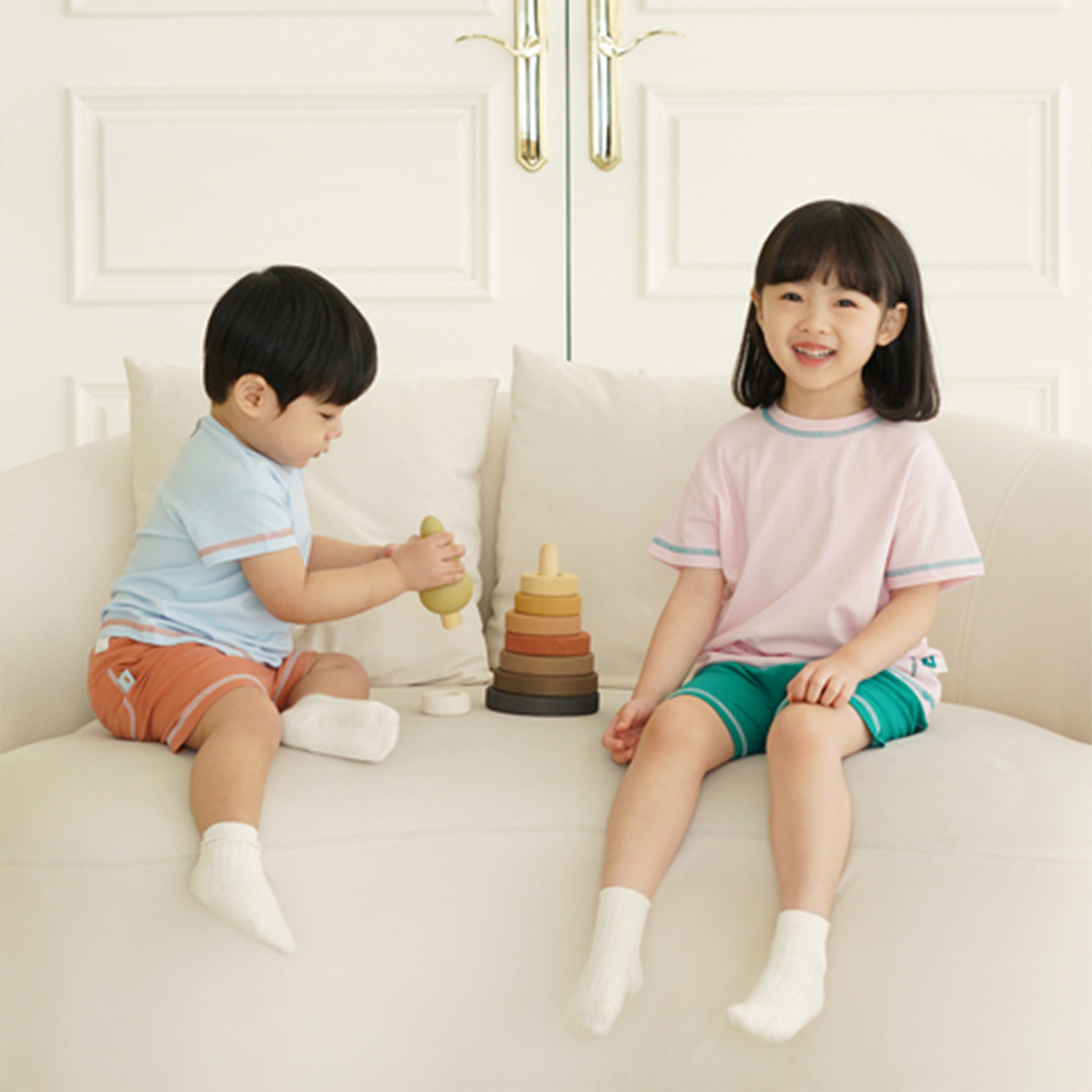 Bamboo Mommy & Me Short Sleeve Set(Baby)