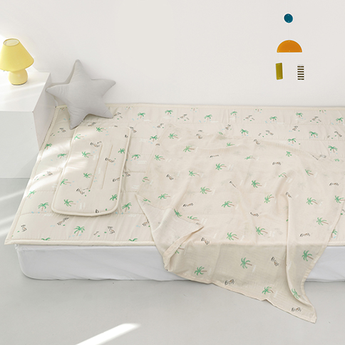 Bamboo Jungle Reversible Cooling Mat_B(L) (90x140cm)