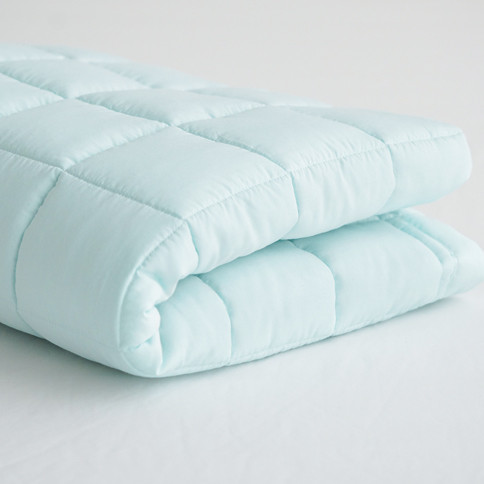 Bamboo Quilted Year-Round Pad_Sky Mint/B(L) (100x140cm)