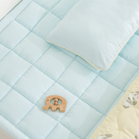 Bamboo Quilted Year-Round Pad_Sky Mint/B(L) (100x140cm)