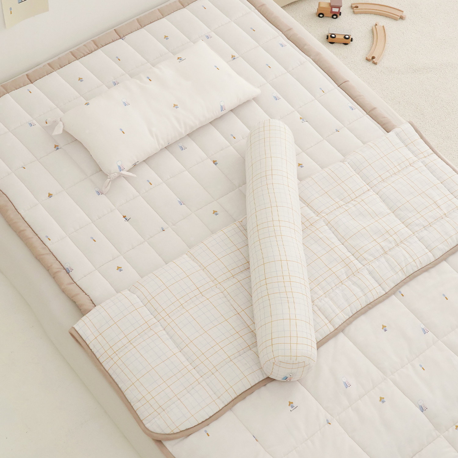 Cloud Modal Bedding Set_B(L) [Comforter+Pad+Pillow Cover]