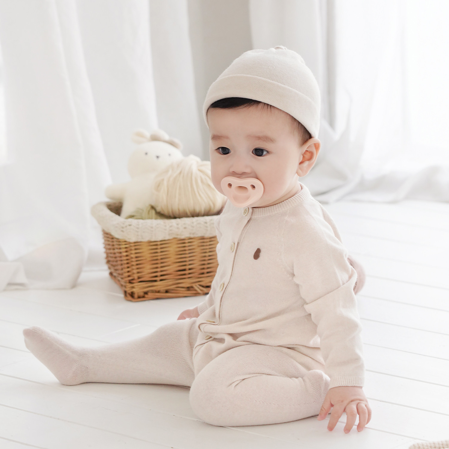 Bamboo Seamless Cozy Romper