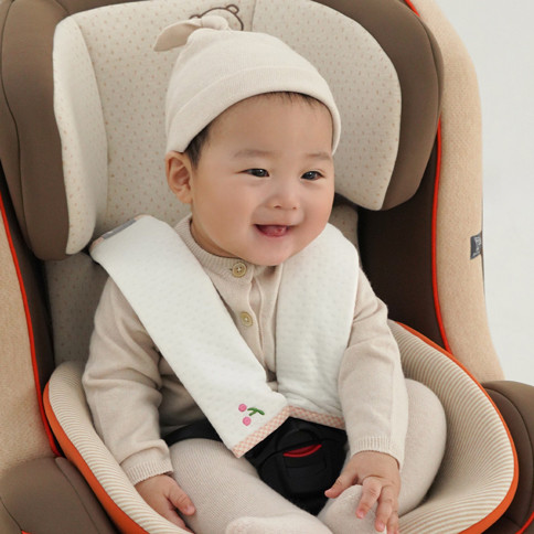 Bamboo HugMe Multi-Use Teething Pads ( Car Seat & Stroller Cover)