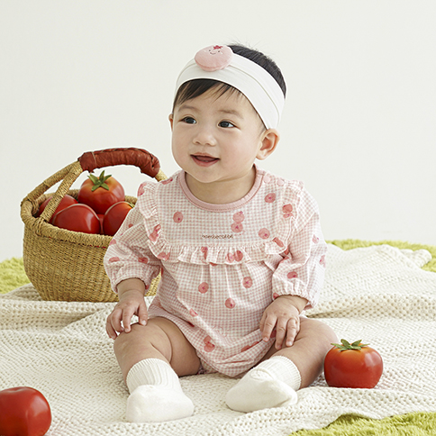 Bamboo Airy Tomato Baby Bodysuit