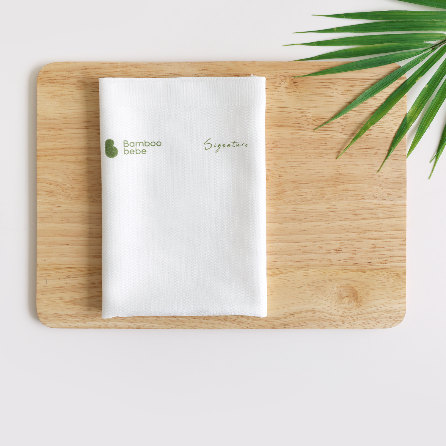 <font color=#3a7eba><b>[순차발송]</b></font></br>순한대나무 시그니처 엠보손수건_퓨어 5장