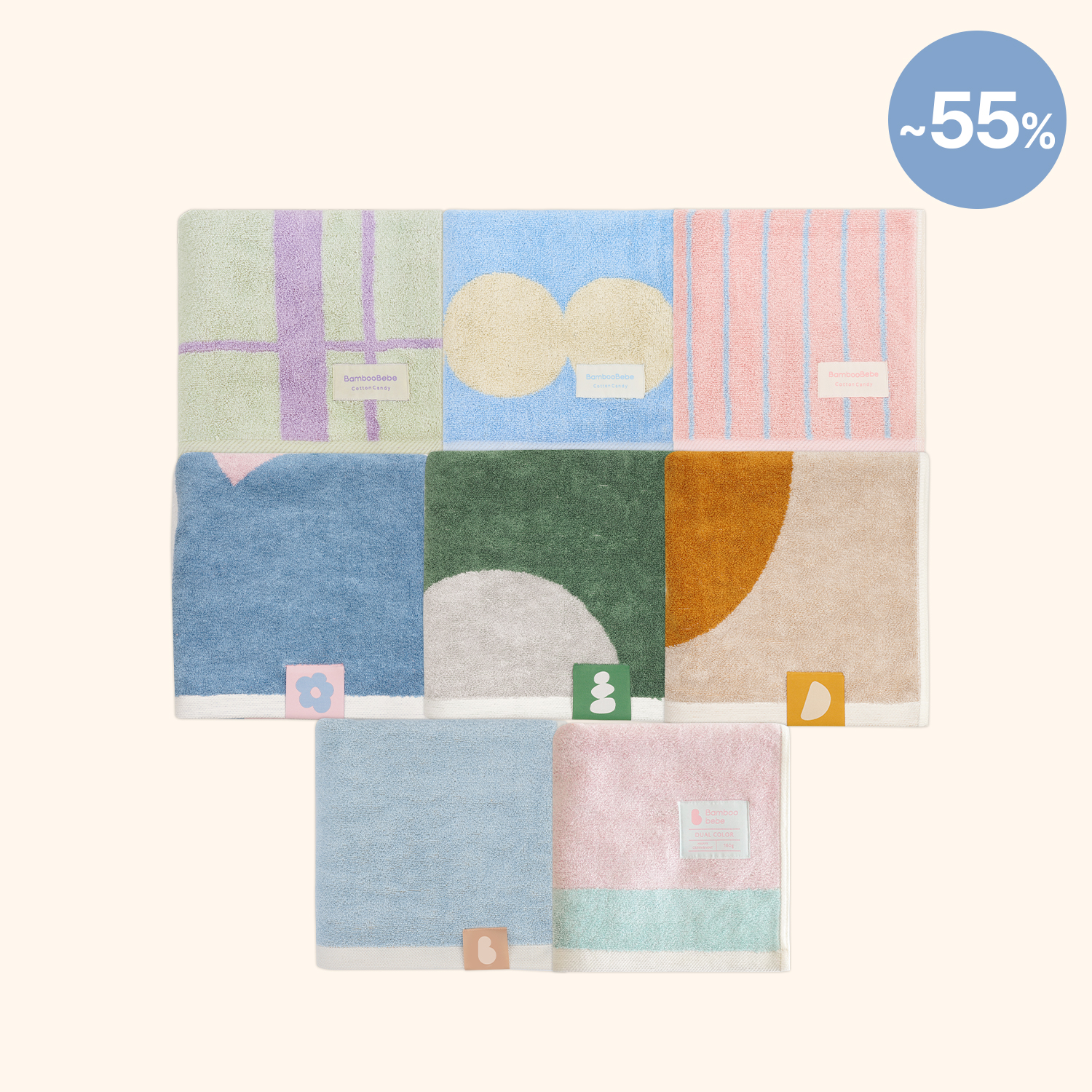 <font color=#3a7eba><b>[더드림특가]</b></font></br>세면타올 (디자인) 더드림 특가