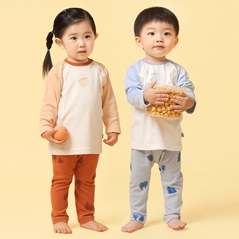 Bamboo Village Long Sleeve Loungewear Set_Forest<br/>(6~36Months)