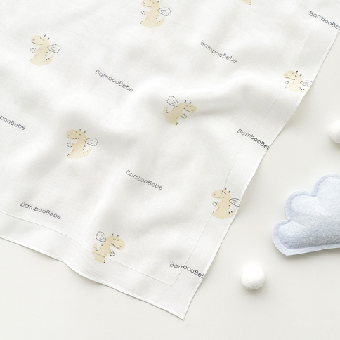 Bamboo Signature Gauze Handkerchief_Baby Dragon