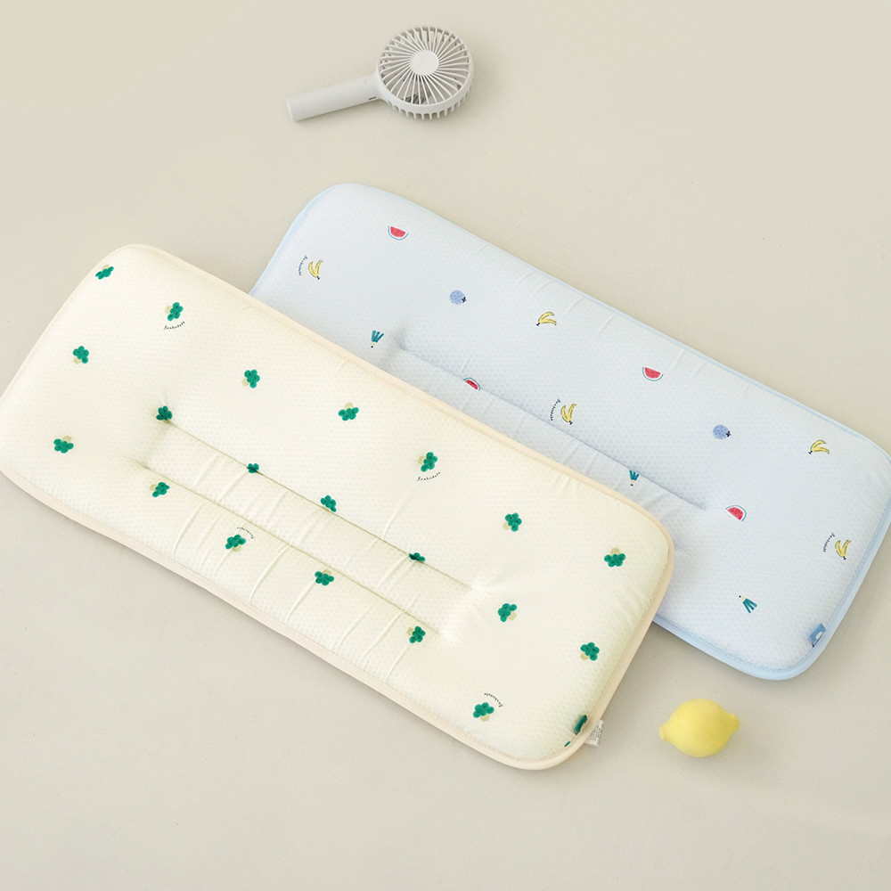 Bamboo Yummy Veggie All Season Reversible Long Cooling Pillow (28x70cm)