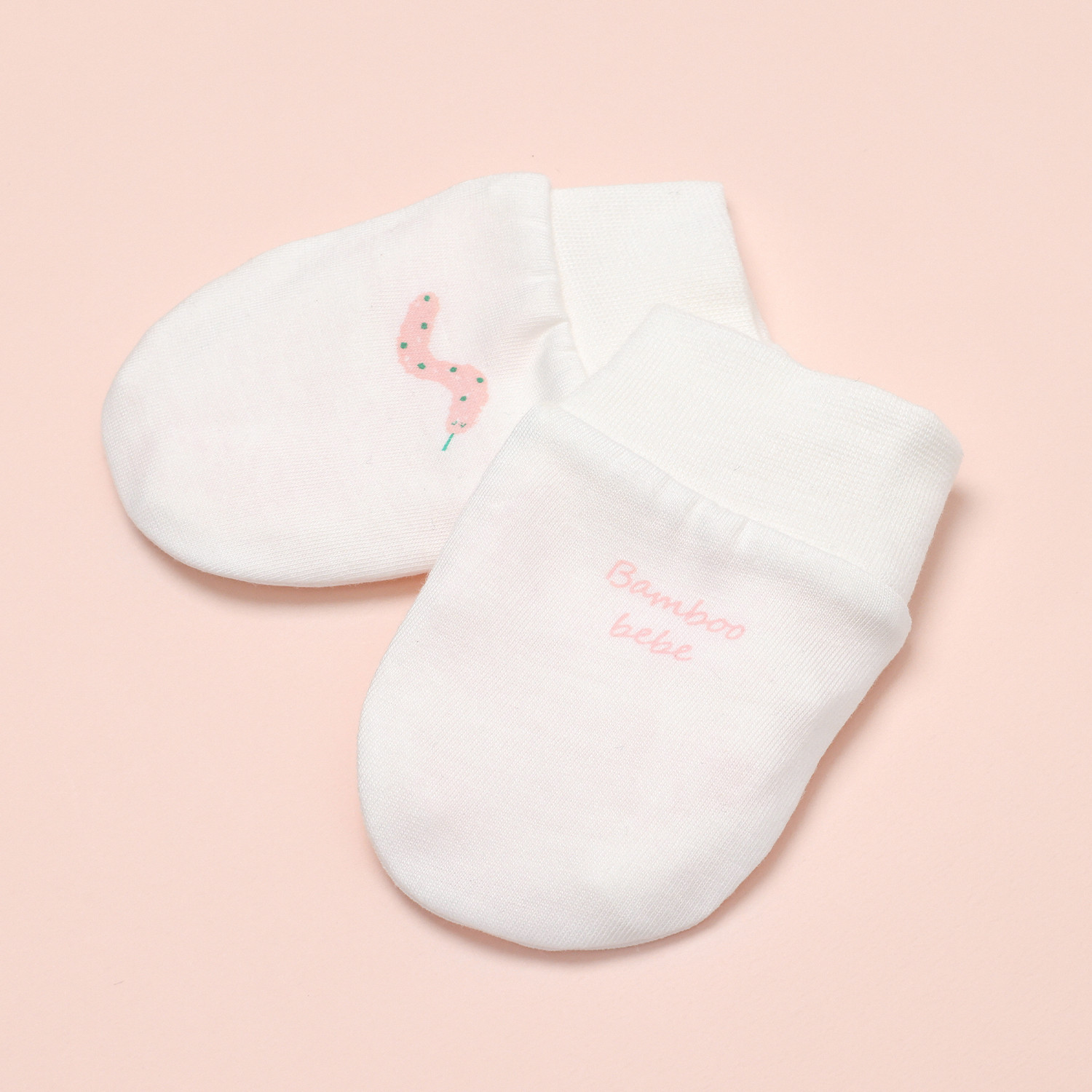 Bamboo Soft Snakie Baby Mittens