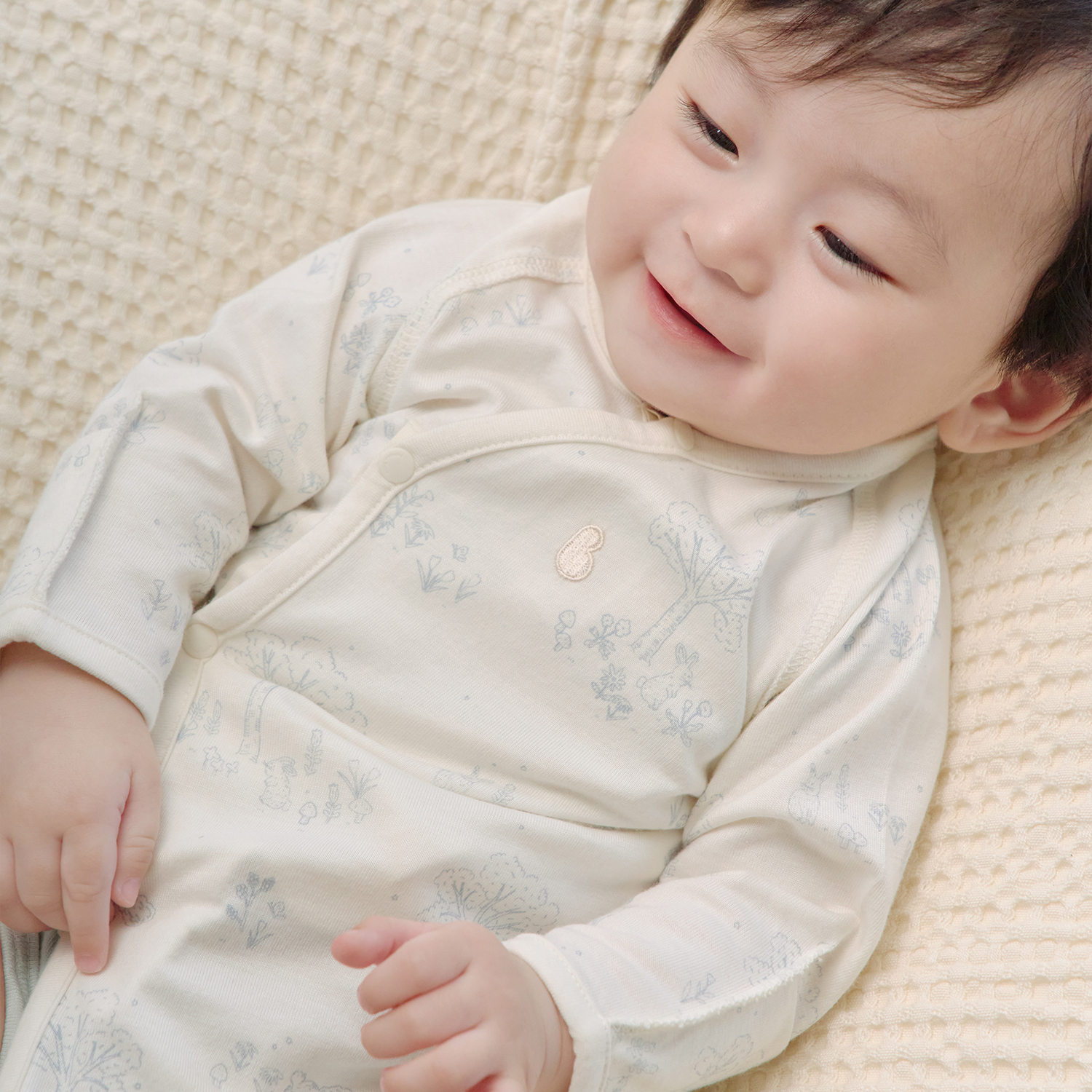 밤부 포레 배냇저고리